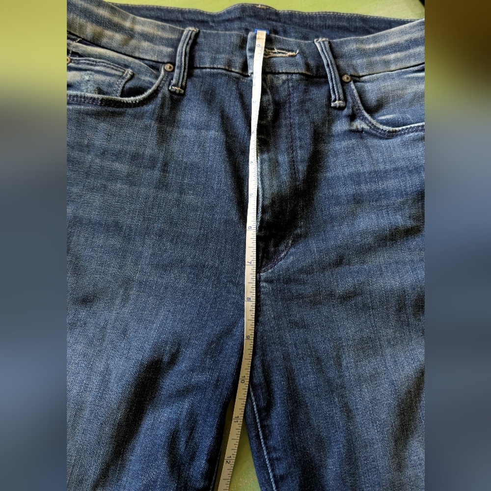 MOTHER Sample Patchwork Ankle Jeans - Picture 9 of 10